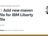 Add New Maven Profile For Ibm Liberty Profile Issue 263 Javaee