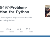 Github Jay28497 Problem Solution For Python Problem Solving With