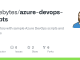 Github Codebytes Azure Devops Scripts A Repository With Sample Azure