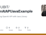 Github Lemubit Openaiapijavaexample Accessing Openai Api With Java