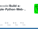 Github Turtlecode Build A Simple Python Web App With Streamlit