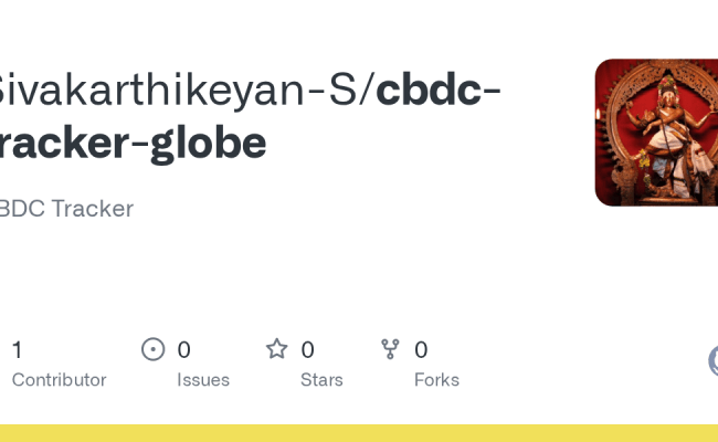 GitHub - Sivakarthikeyan-S/cbdc-tracker-globe: CBDC Tracker