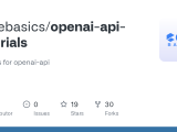 Openai Api Tutorials Readme Md At Main Codebasics Openai Api
