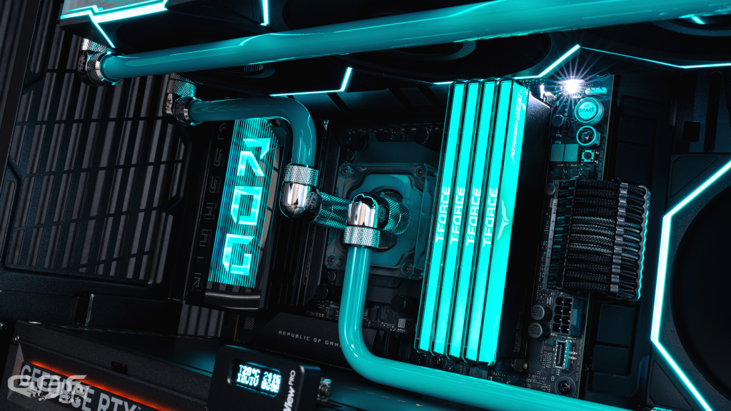 Un build venu d’ailleurs : GGF Events sublime le Lian Li O11 Dynamic Mini V2 11 O11 DYNAMIC MINI V2 GGF Build Watercooling 05