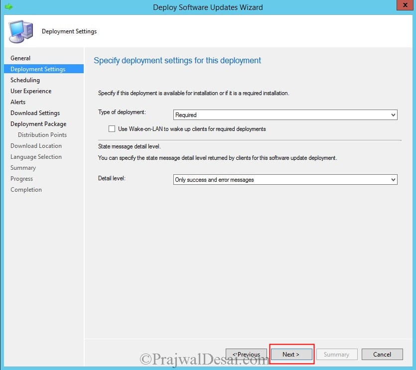 Deploy Software Updates Using SCCM 2012 R2 Snap20