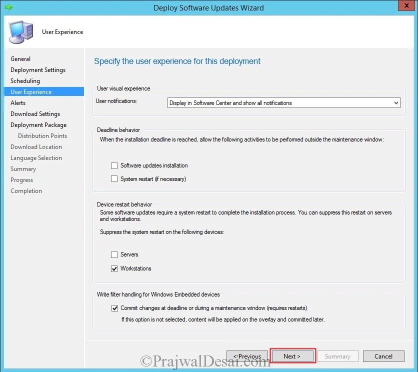Deploy Software Updates Using SCCM 2012 R2 Snap22