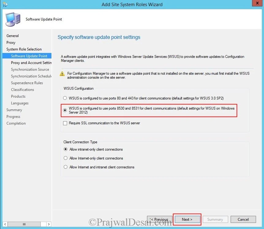 Deploy Software Updates Using SCCM 2012 R2 Snap3