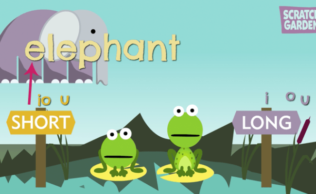 Discover Long And Short Vowel Sounds - Scratch Garden