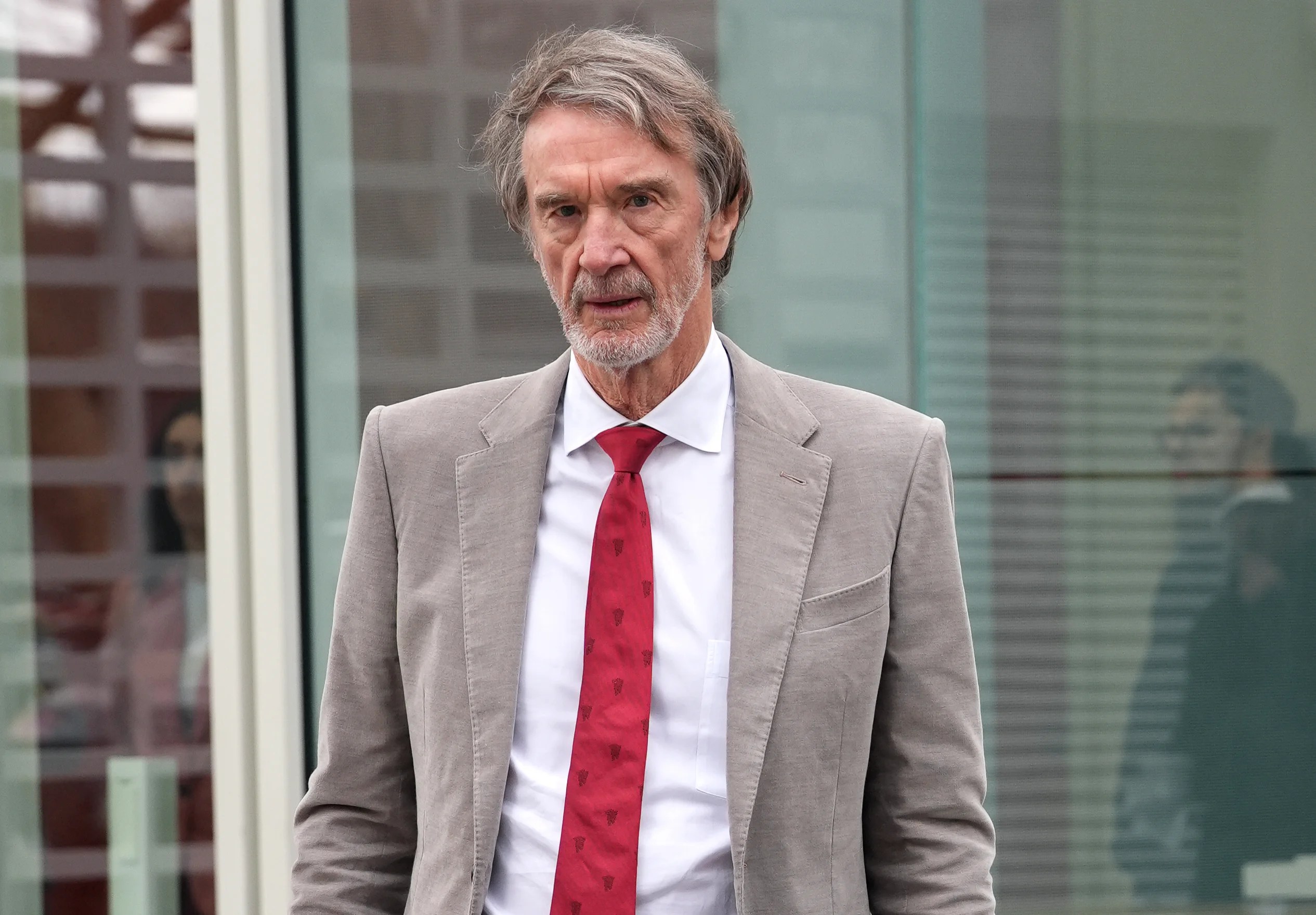Sir Jim Ratcliffe unveils £50m revamp of Man United training ground Carrington Sir Jim Ratcliffe unveils £50m revamp of Man United training ground Carrington