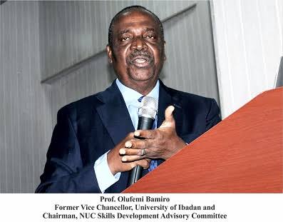 Lecturers’ ratio to students in Nigerian universities too low - Ex-UI VC 2 Lecturers - Professor Olufemi Bamiro
