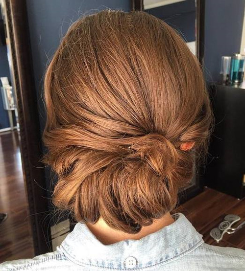 Low Roll Updo