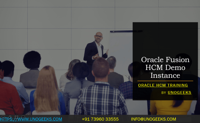 Oracle Fusion HCM Demo Instance