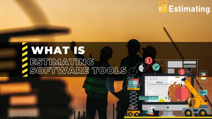 Estimate sign estimating software