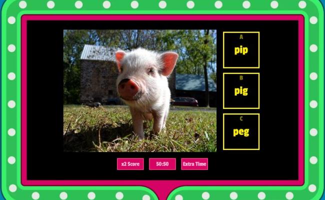 Phonics Review Gameshow - Gameshow Quiz