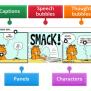 P1_Features Of A Comic Strip - Labelled Diagram