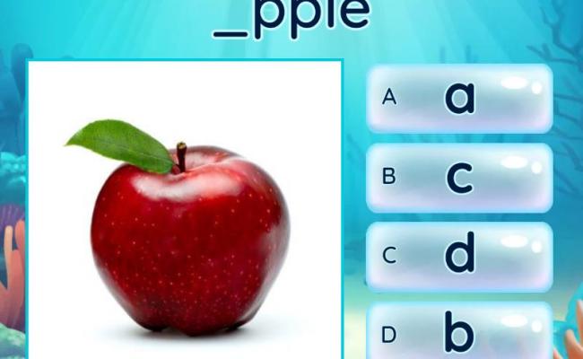 Phonics - Quiz