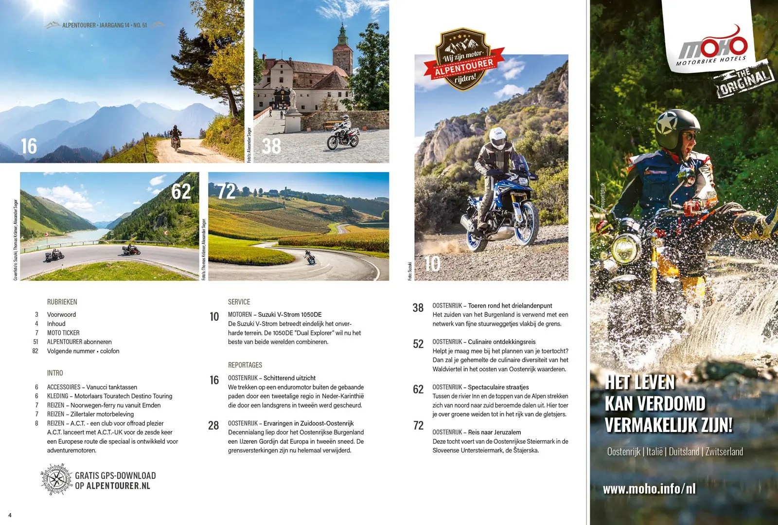 ALPENTOURER 3-2023 » 2 ALPENTOURER 3-2023 inhoud ALPENTOURER 3-2023 ALPENTOURER digitaal 3-2023