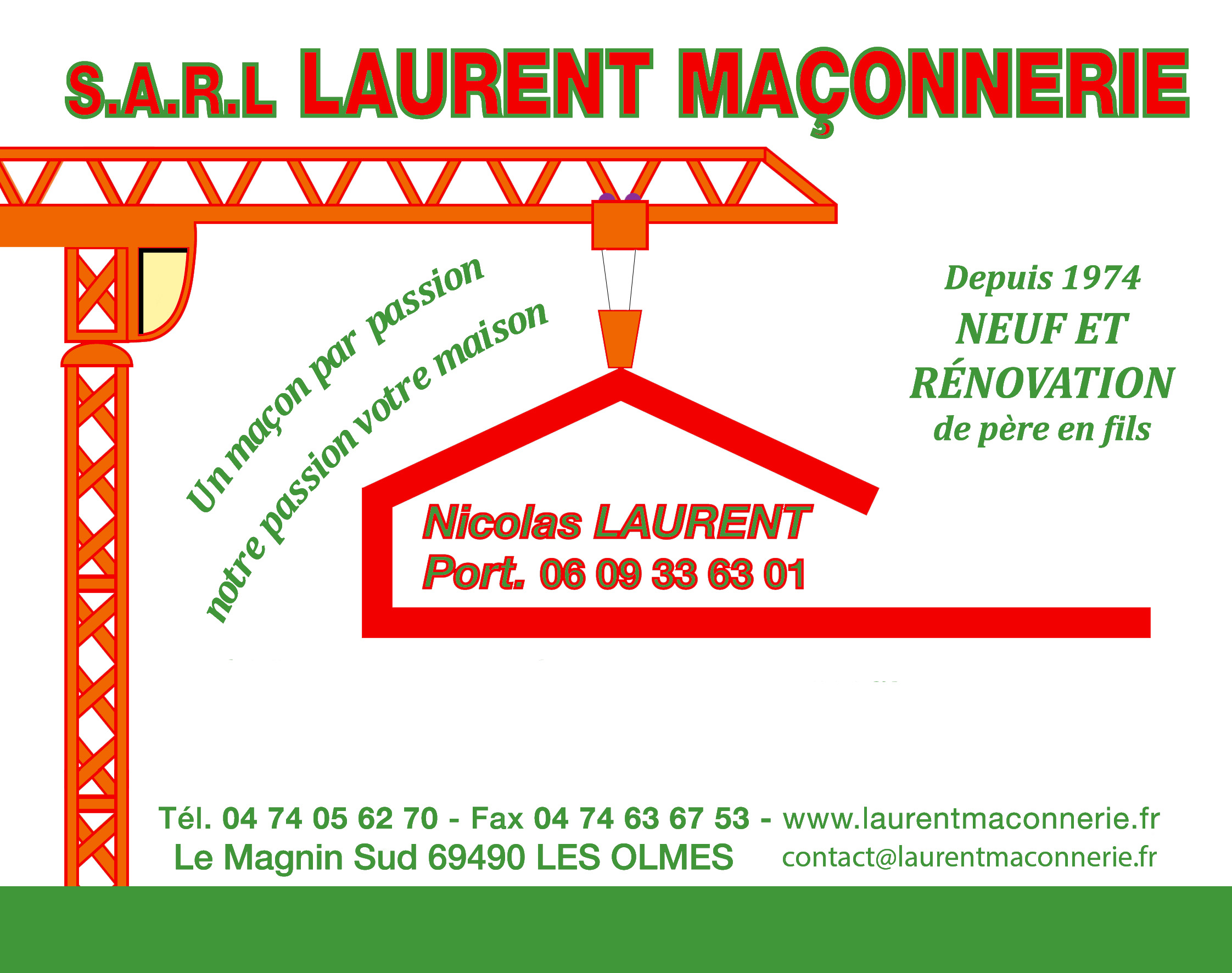 laurent maçonnerie