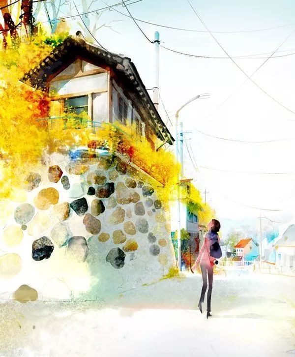 惬意生活插画作品集_韩国插画师_Ji Hyuk Kim