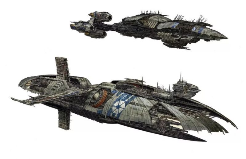 星球大战飞行器内部插画集_英国插画家_Hans Jenssen 星球大战飞行器内部插画集_英国插画家_Hans Jenssen