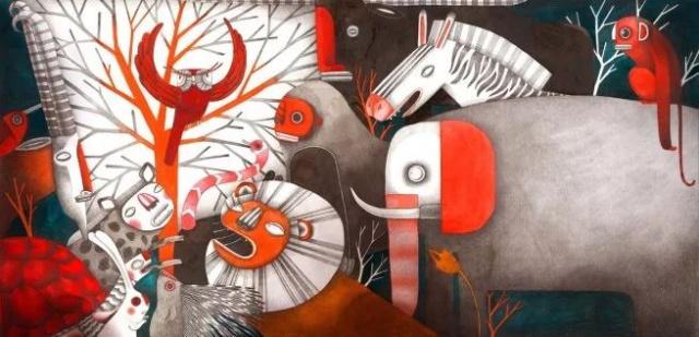 童话系梦幻插画集_法国插画家_Marion Arbona