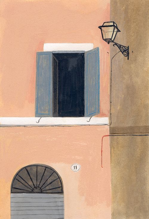 建筑师眼里的暖心插画集_罗马建筑师_Beatrice Cerocchi 建筑师眼里的暖心插画集_罗马建筑师_Beatrice Cerocchi