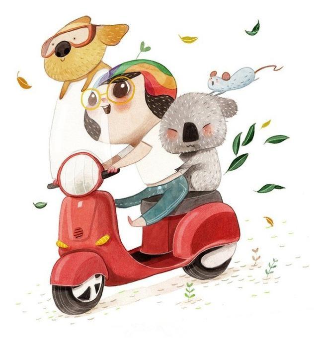 心灵鸡汤_插画师_Vivian.mineker 心灵鸡汤_插画师_Vivian.mineker