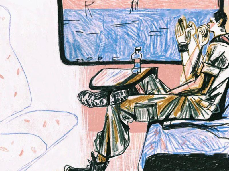 速写作品欣赏_俄罗斯插画师_Katerina Voronina