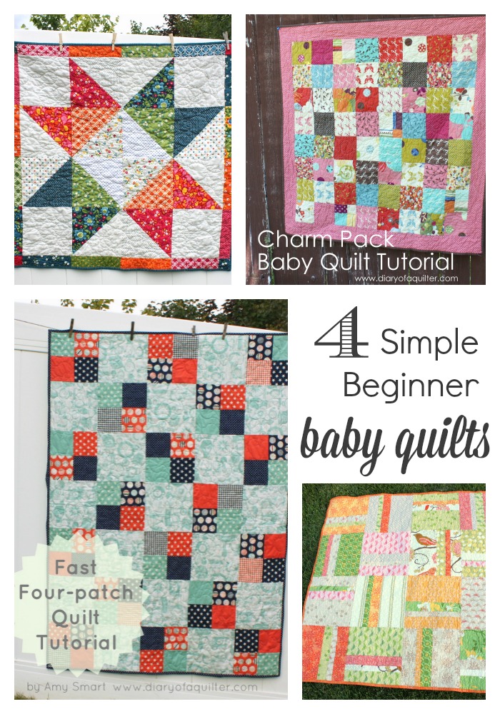 Selfbinding Baby Blanket Tutorial Diary of a Quilter a quilt blog