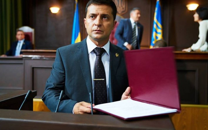 Attore Zelensky Servitore del popolo