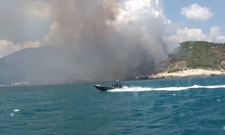 incendio vieste