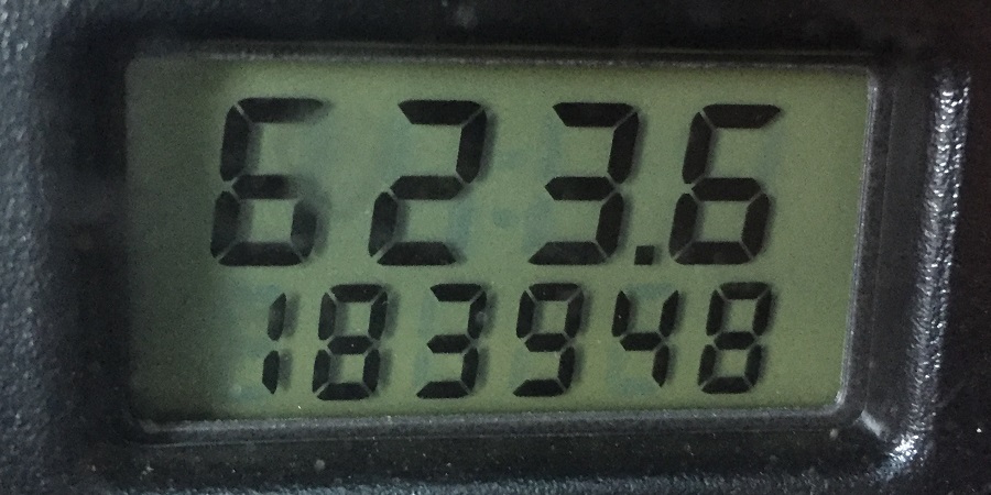 2002 Ford Focus odometer