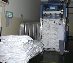 woven sack baler machine