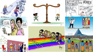 30 Creative Cartoon Drawing Ideas to Promote Equality: Sketching Equality 9 30 Creative Cartoon Drawing Ideas to Promote Equality: Sketching Equality