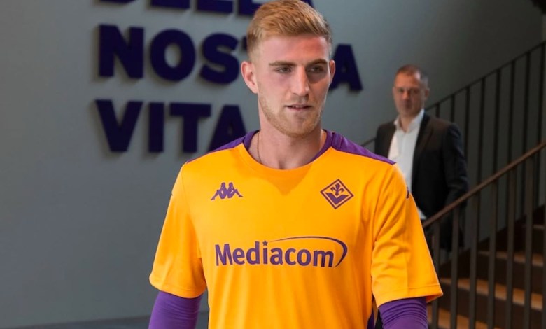 Nicolás Valentini, difensore argentino della Fiorentina (foto Fiorentina)