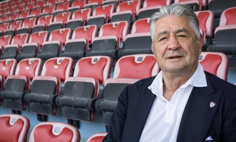 Guido Angelozzi, direttore sportivo del Cagliari (foto Cagliari)