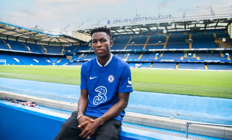 Nicolas Jackson, attaccante del Chelsea (foto Chelsea)