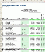 Sample Project Plan Template Excel Sample Project Plan Template Excel