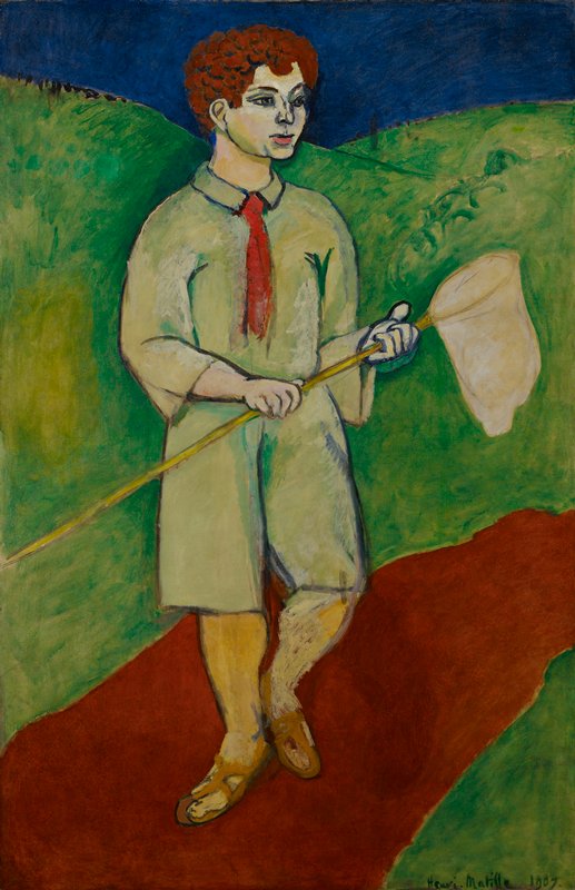 Boy With Butterfly Net Henri Matisse Mia