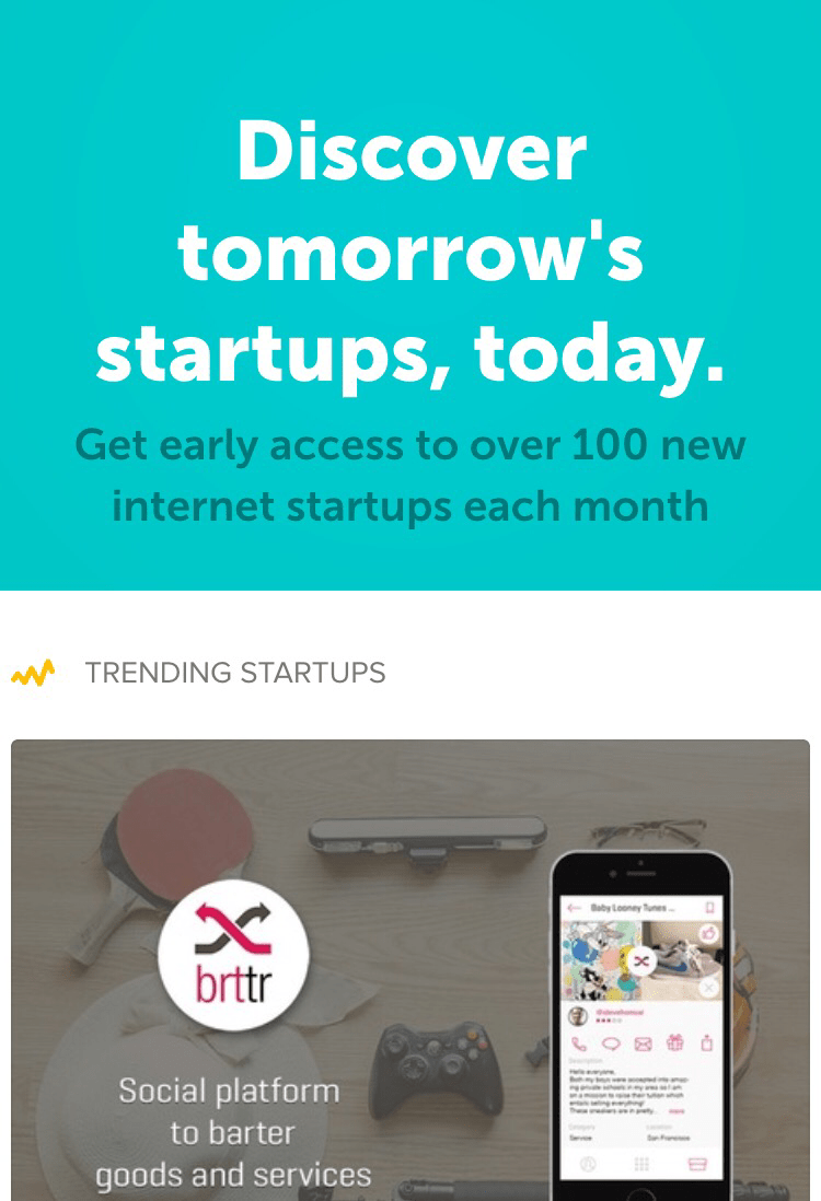 Espionnez les futures startups californienne