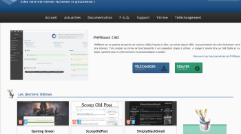 PHPBoost, CMS français open source, gratuit