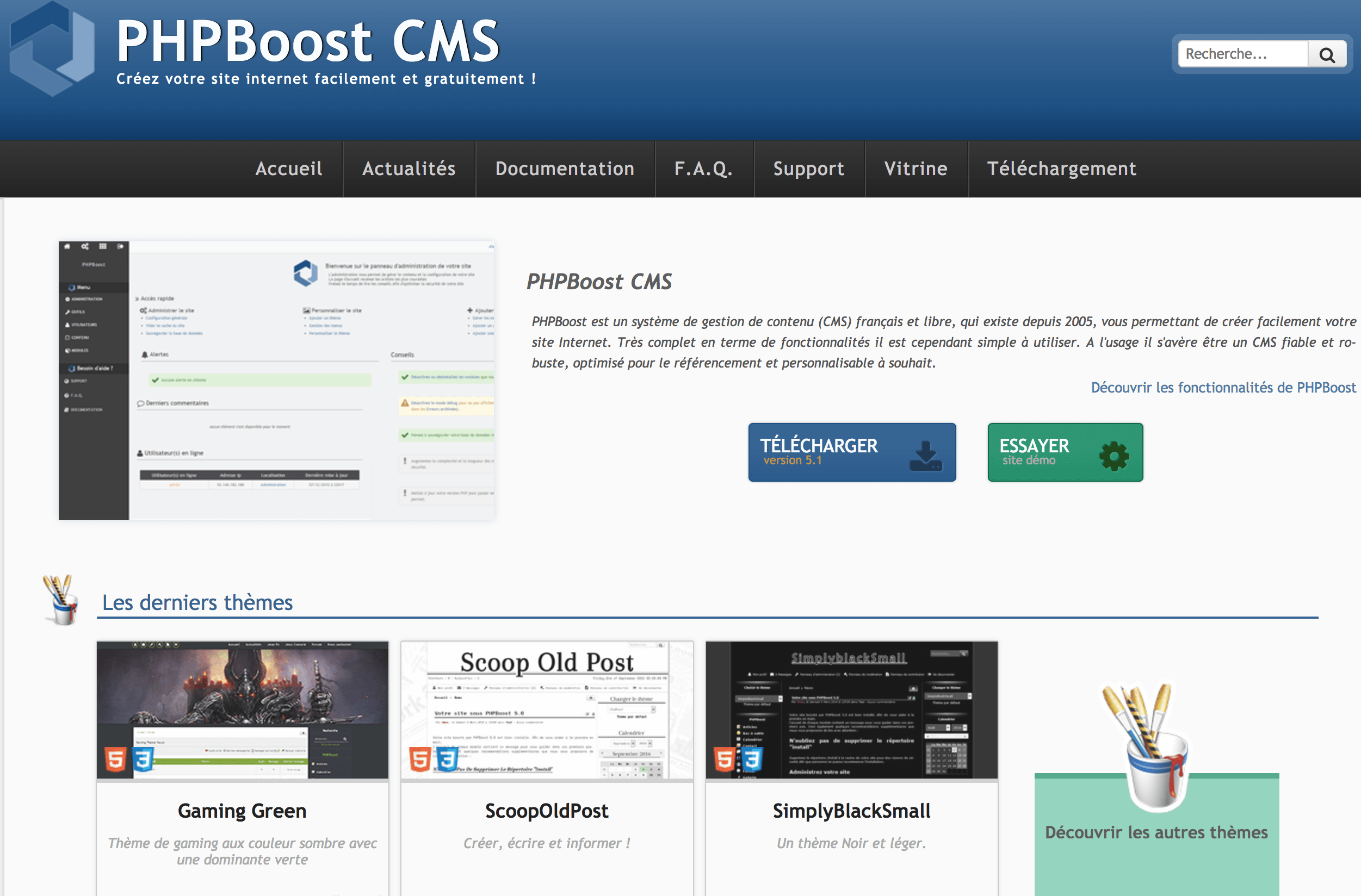 PHPBoost, le CMS français parfait pour mon association