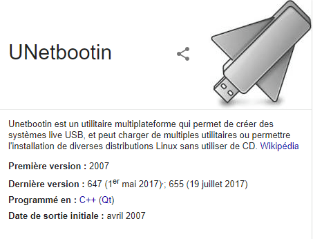 Comment rendre bootable (exécutable) une image ISO sur une clé USB