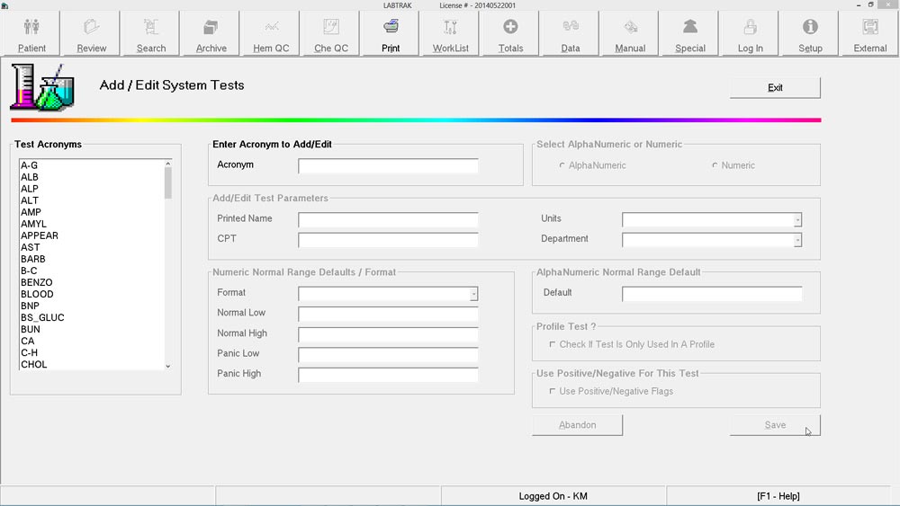 Functionality | LabTrak System | LabTrak