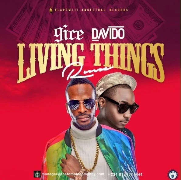 music, 9ice, davido living things, remix, mp3, download