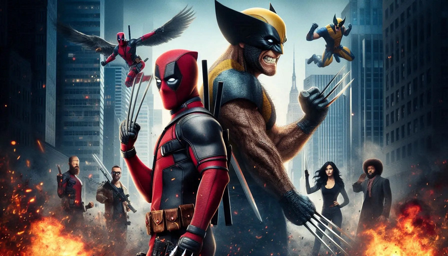 Deadpool vs Wolverine