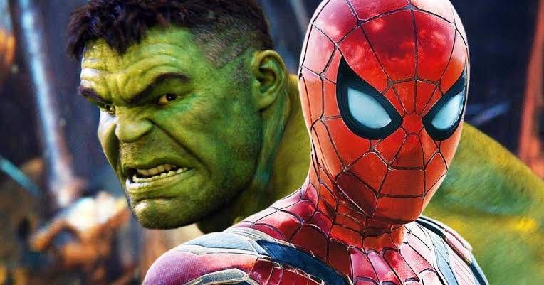 Spider man and hulk
