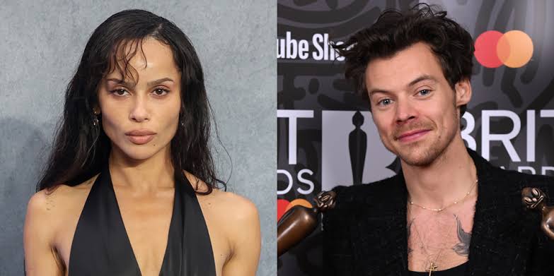 zoe kravitz and Harry Styles