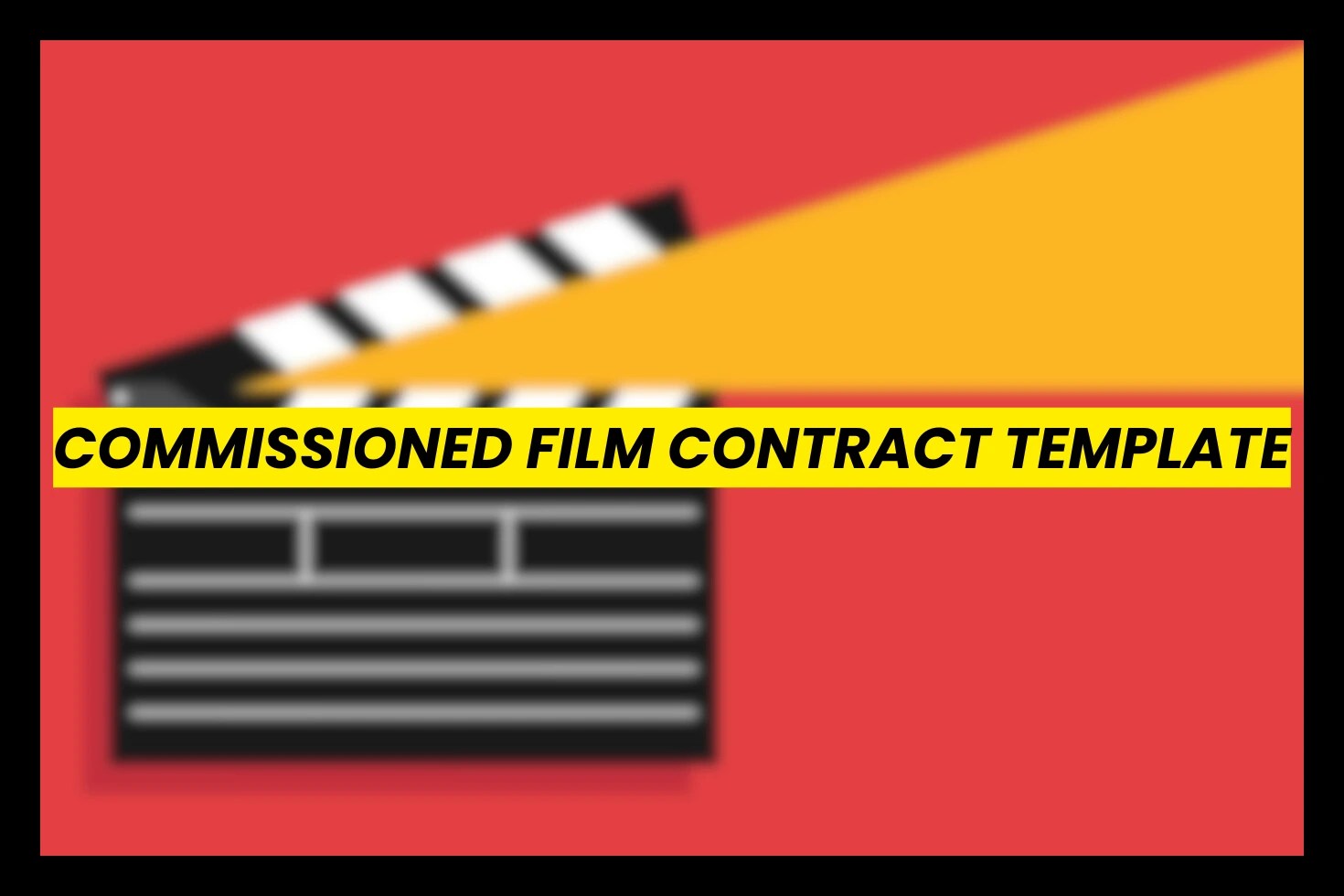 Commissioned film contract template free download for professional film producers