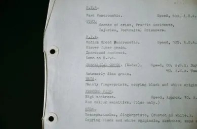 Highlighted sections of a film script being analyzed